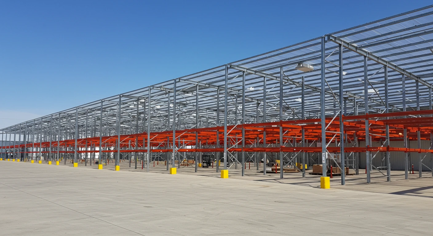 Rack Supported building system