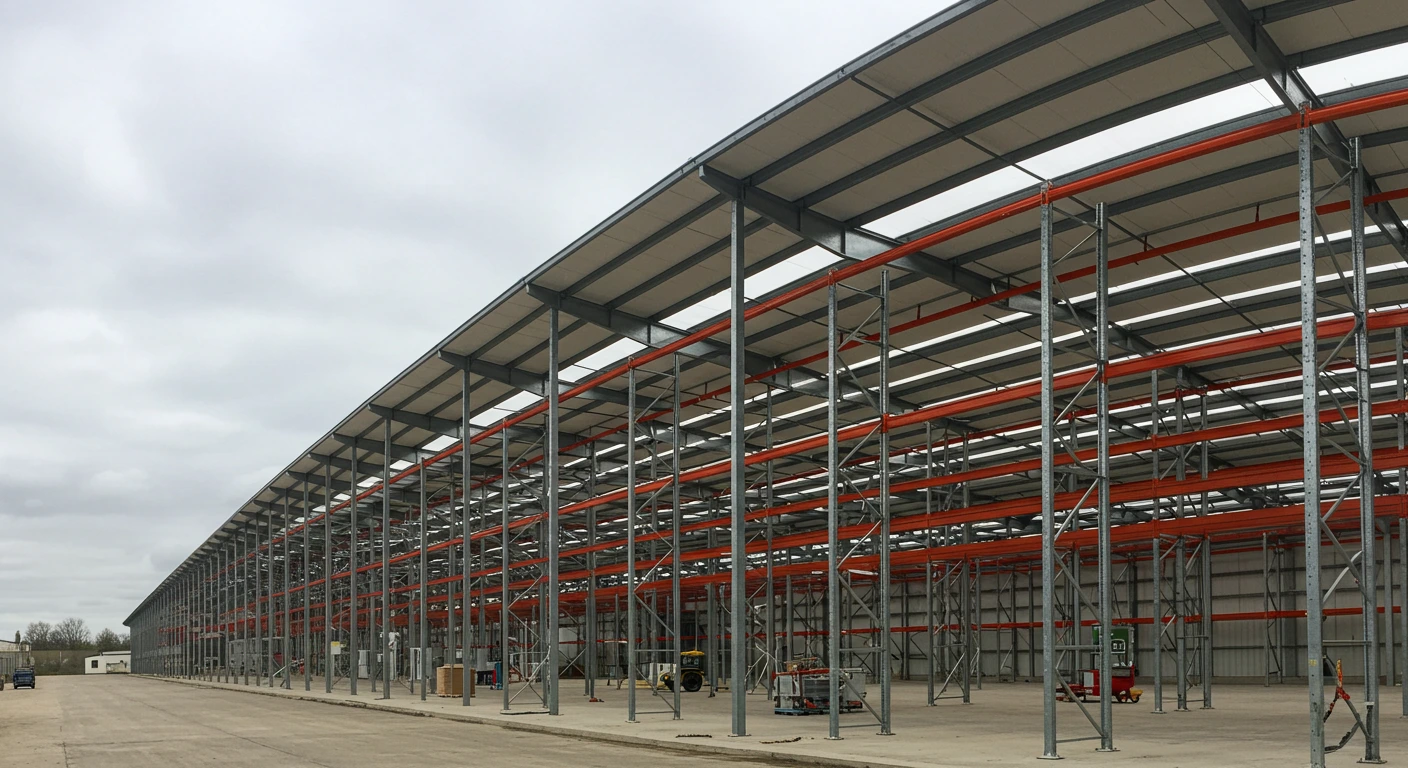 Rack Supported building system