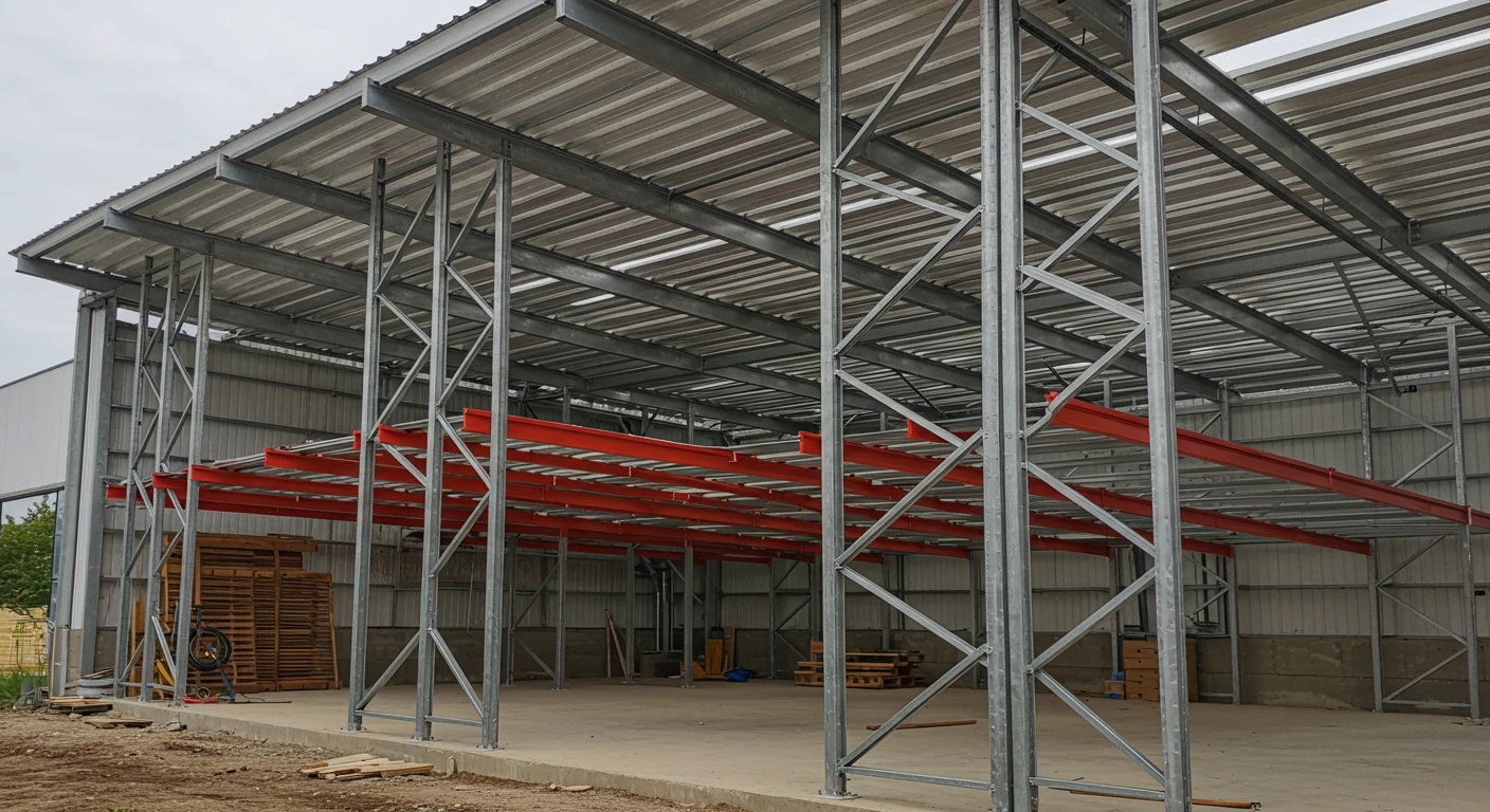 Rack Supported building system